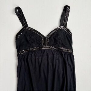 Express Tank Top Flowy with Sequin Detail in Size Small